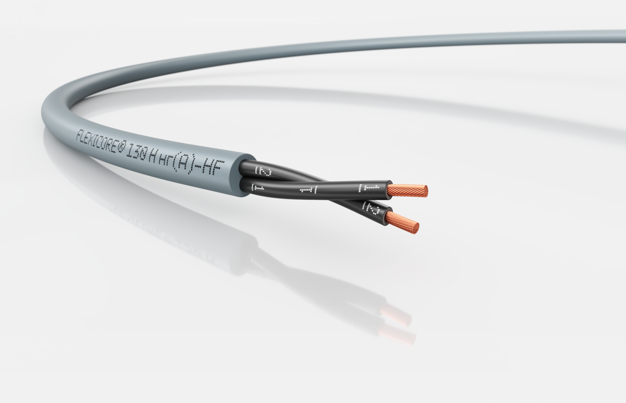 Изображение товара Кабель универсальный FLEXICORE 130 H нг(A)-HF 0,6/1 кВ 2X1,5 (м)
