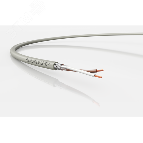Изображение товара Кабель экранированный передачи данных FLEXICORE LiYCY 2x0,5 (м)