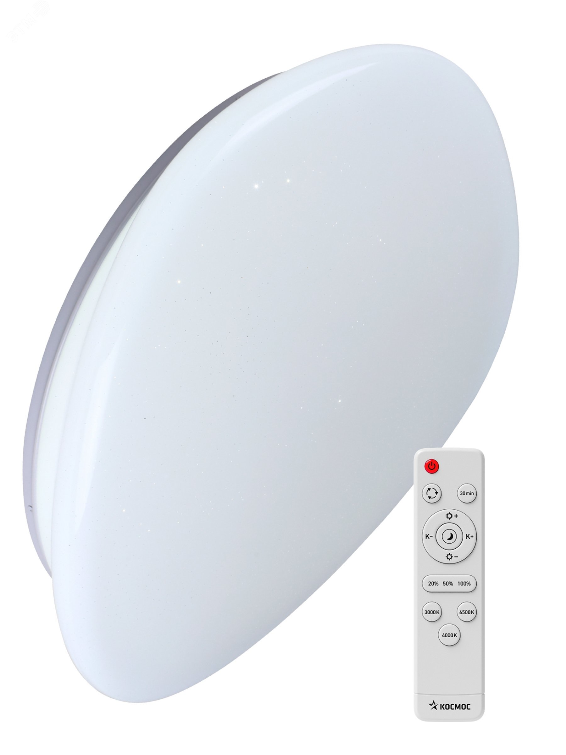 Изображение товара Настенно-потолочный светильник светодиодный Космос Premium Stone 75 Вт IP40
