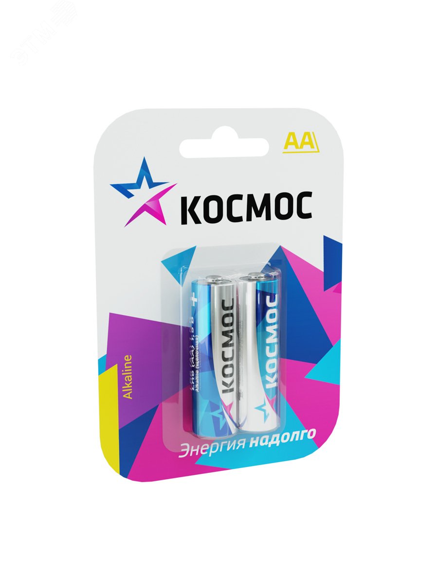 Изображение товара Батарейка LR6 (AA) 1.5V Alkaline 2BL (шт)