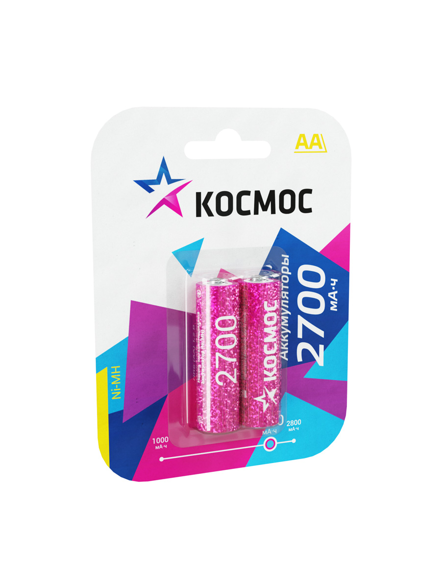 Аккумулятор R6 (AA) Ni-Mh 2700MAh