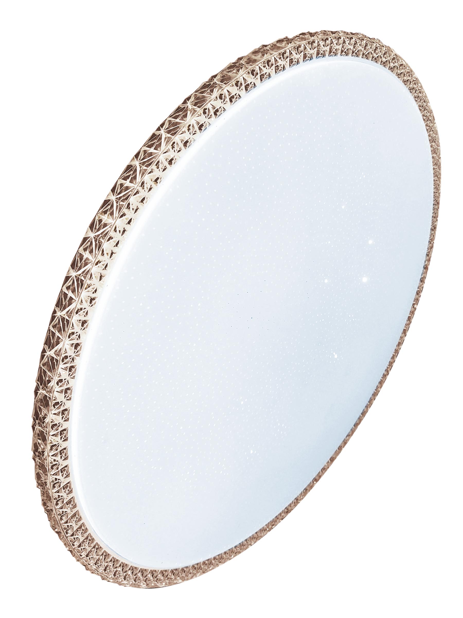 Светильник светодиодный ДБО-36 Вт настенно-потолочный MYSTERY 230В 6500K 2340Лм 320x71мм бронза