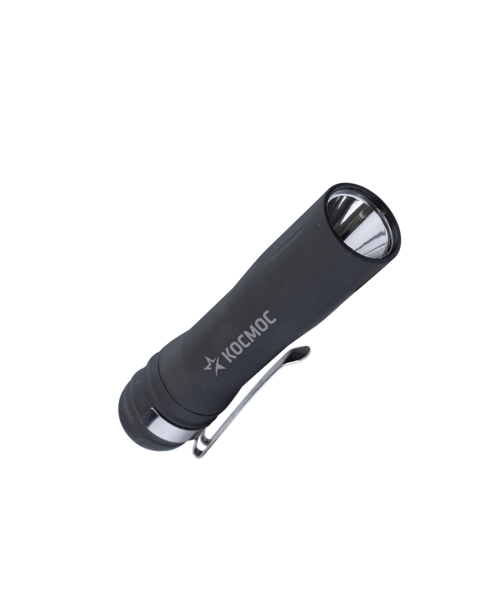 Фонарь ручной 0,5Вт LED, 1xAA, ABS-пластик c каучуковым напылением, зажим для крепления