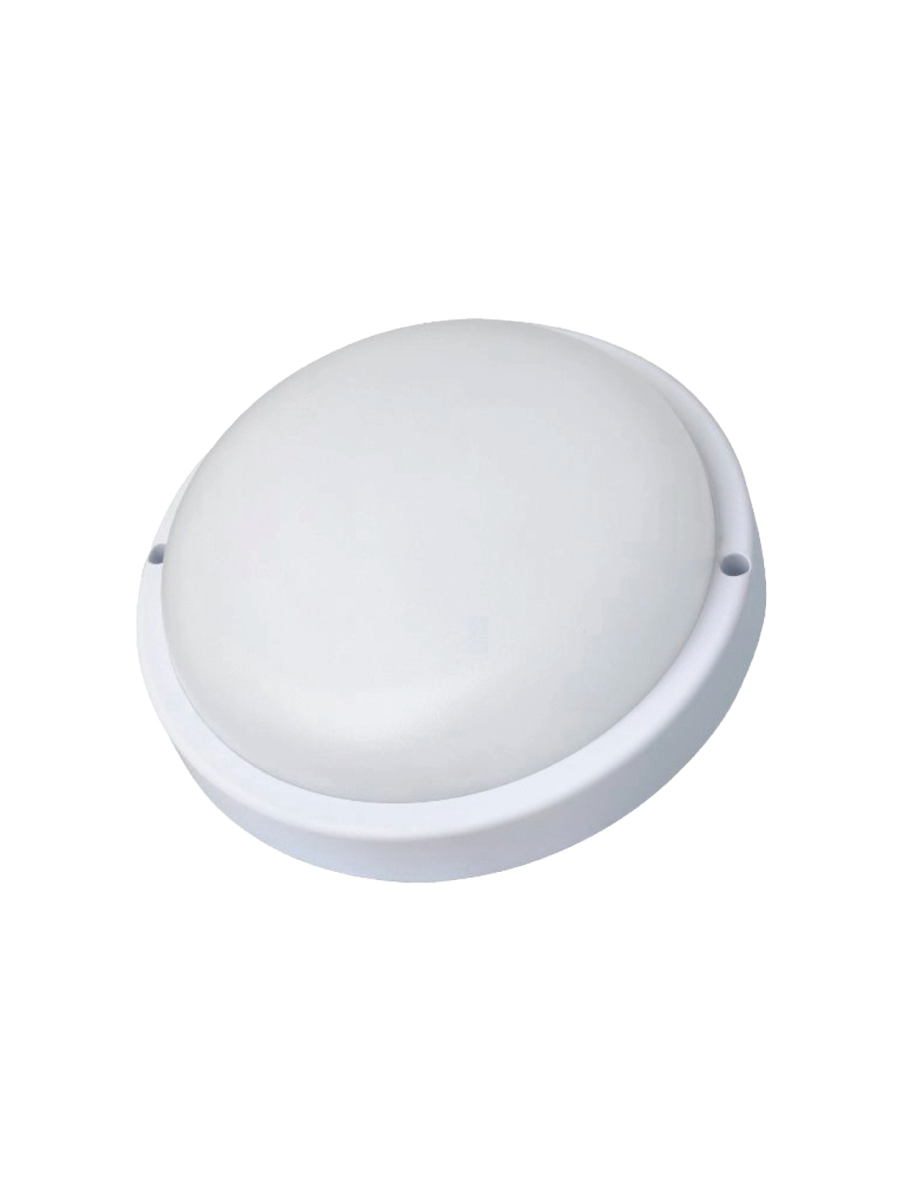 Светильник светодиодный настенно-потолочный для ЖКХ с оптико-акус датчиком ДПО-10Вт 4000K 900 Лм IP65 круг