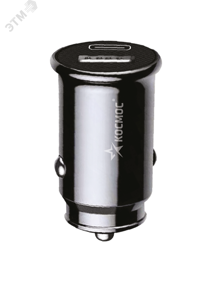 Изображение товара Зарядное устройство от прикуривателя автомобиля USB Type-C 30Вт