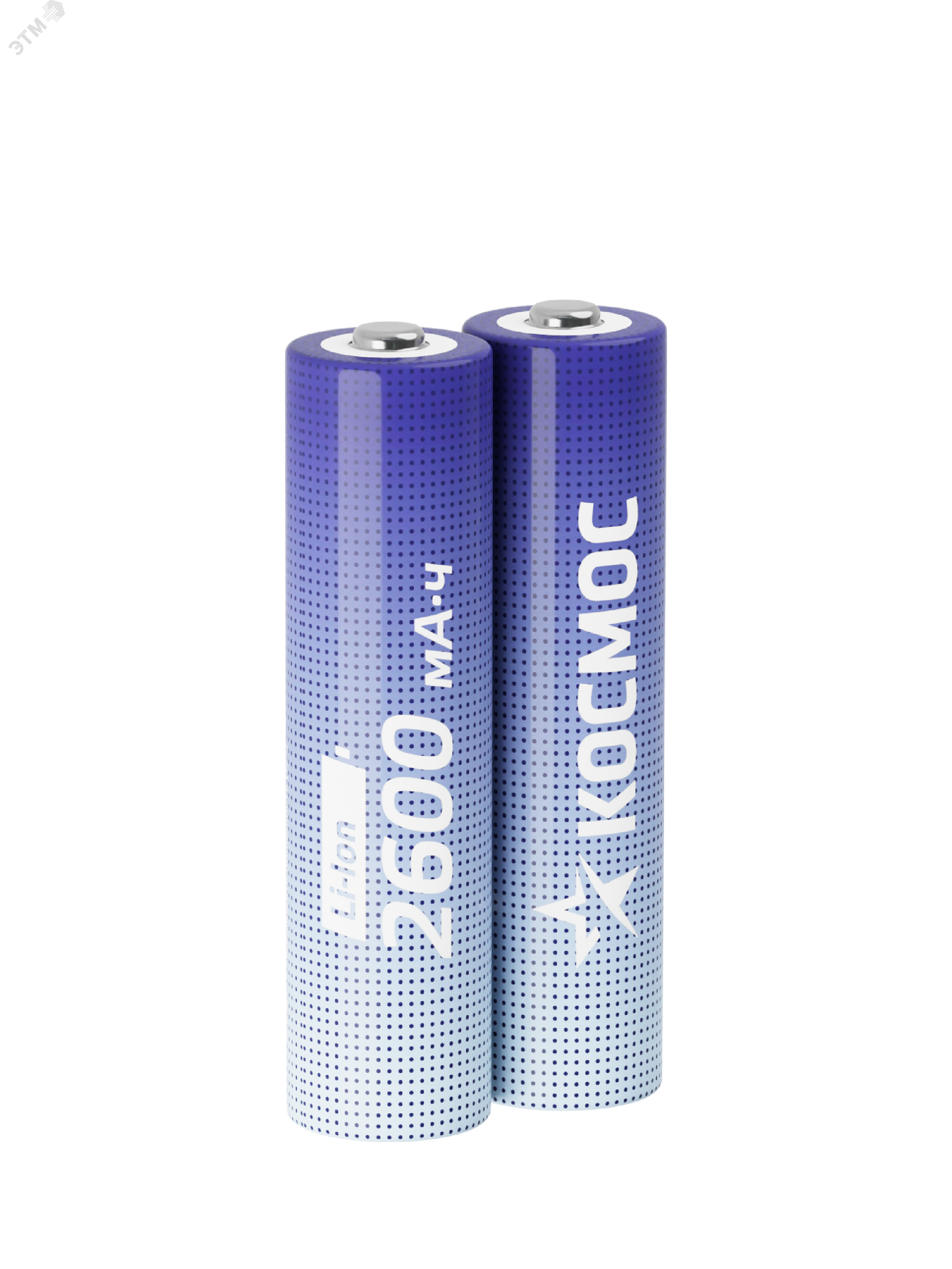 Изображение товара Аккумулятор 18650 2600мАч литий-ионный с защитной платой 2 шт