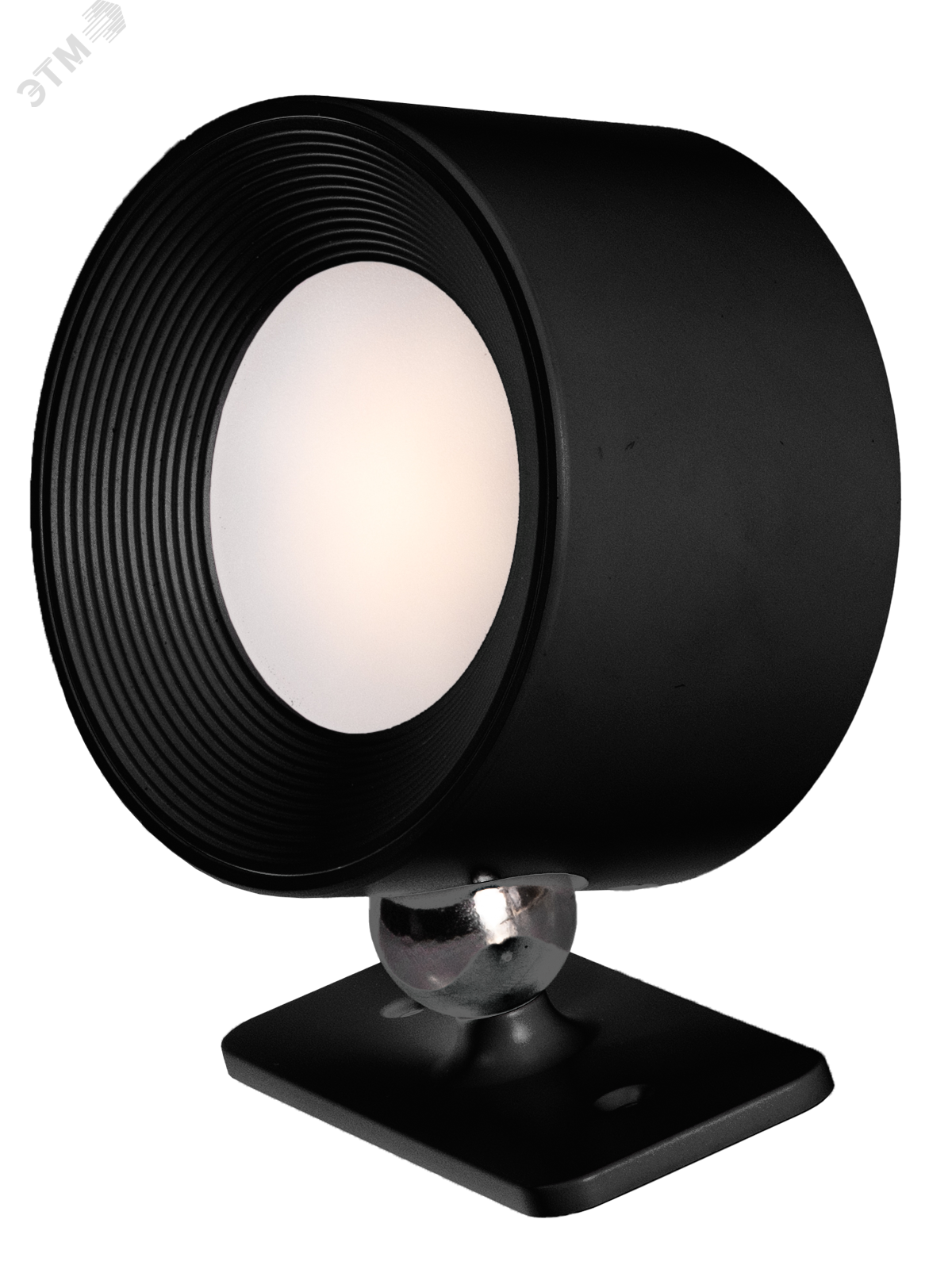 Изображение товара Аккумуляторный фонарь-светильник 6Вт с магнитным шарниром USB Type-C Черный