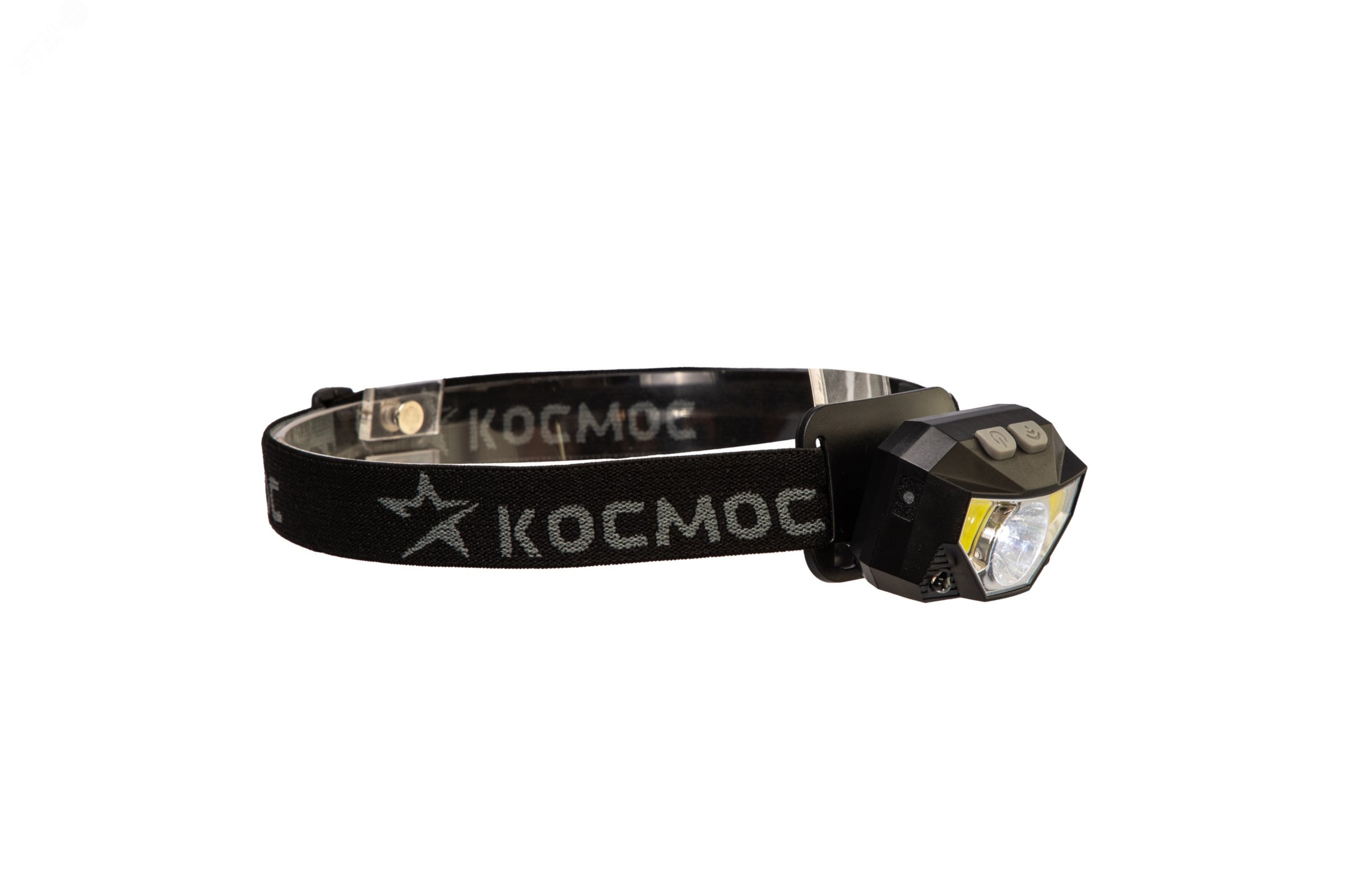 Изображение товара Налобный аккумуляторный фонарь LED 3Вт+3Вт COB с сенсорным управлением и 6 режимами