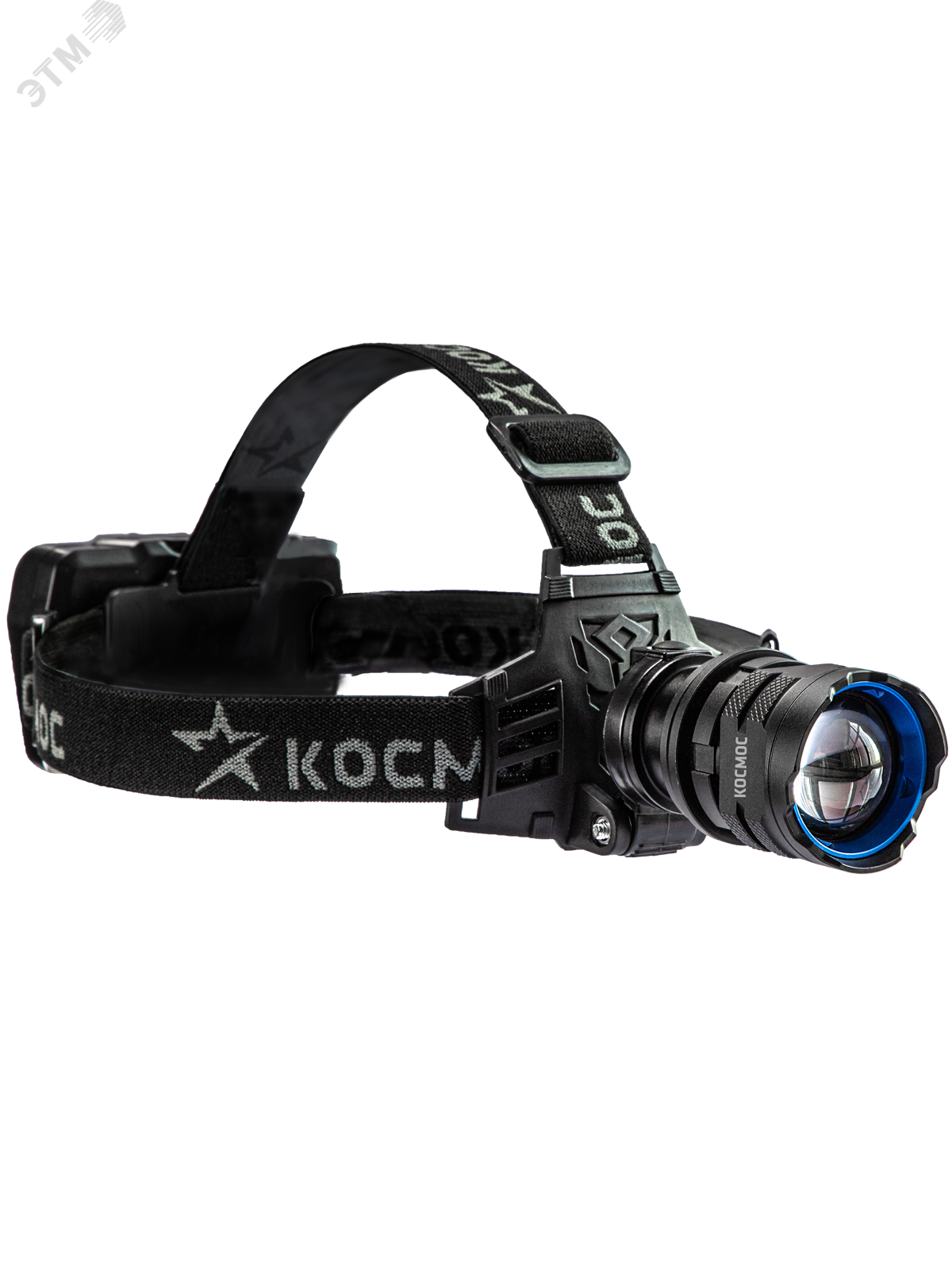 Изображение товара Аккумуляторный налобный фонарь LED 10Вт Laser IP6X 3x1200mAh USB Type-C