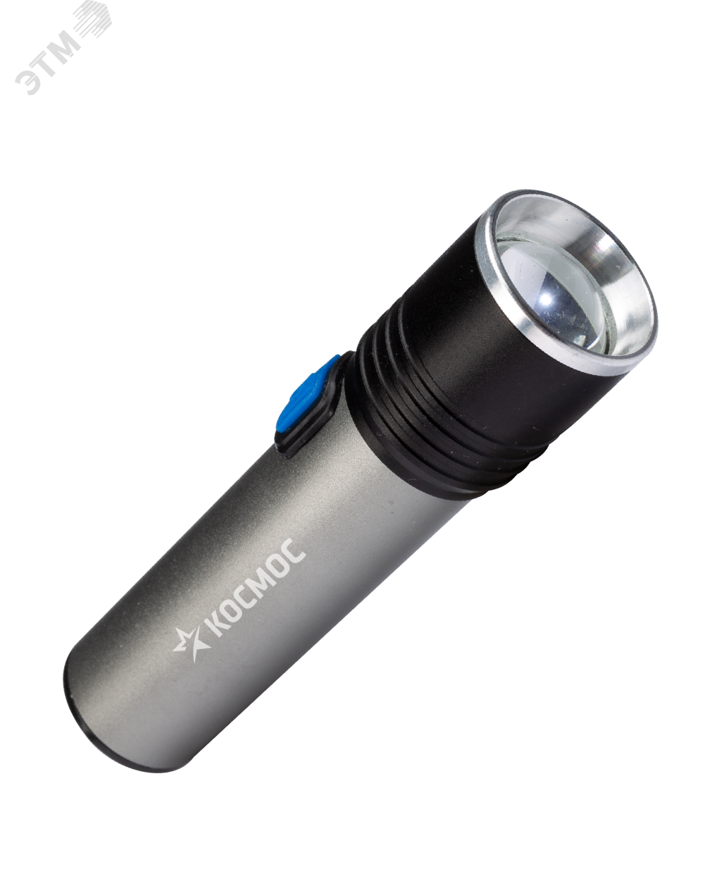 Изображение товара Фонарь ручной аккумуляторный КОСМОС 3Вт LED с регулировкой зума