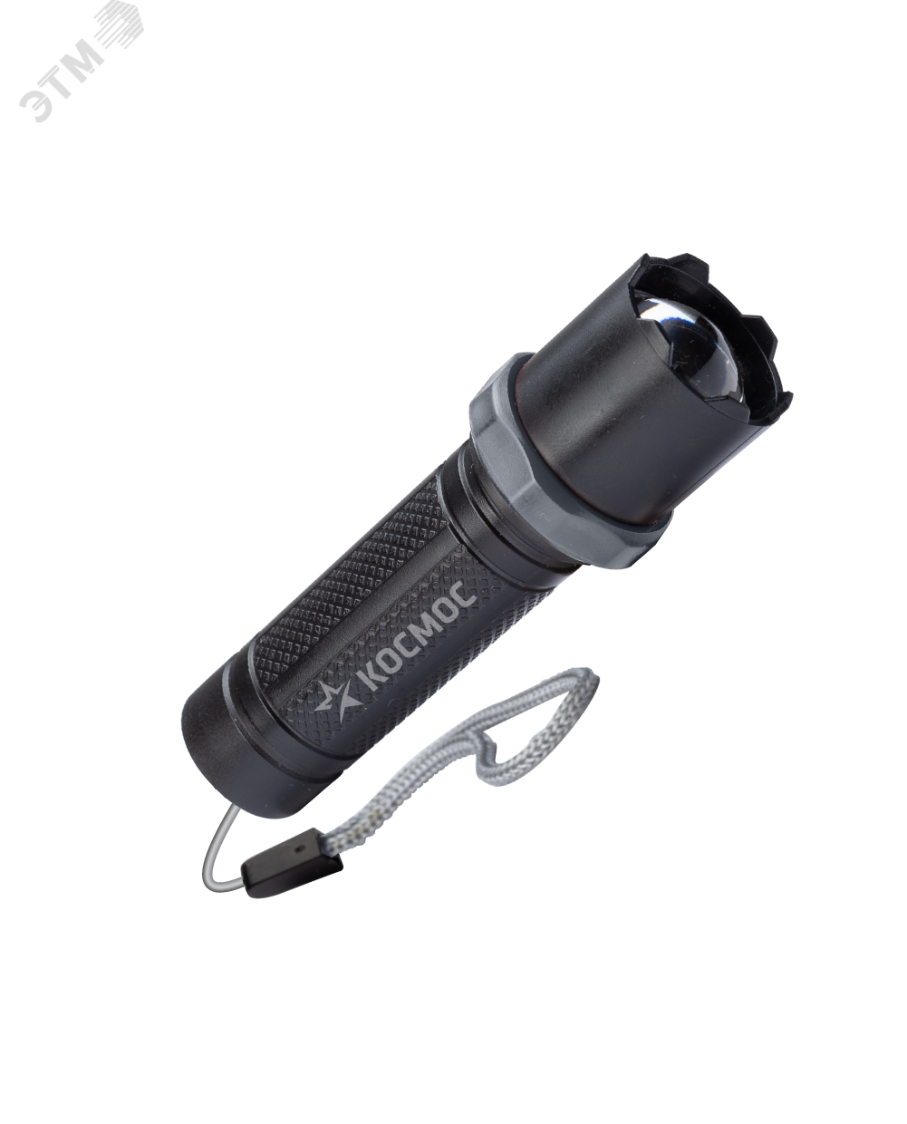 Изображение товара Карманный аккумуляторный фонарь КОСМОС KOS117Lit 1Вт LED зум USB зарядка