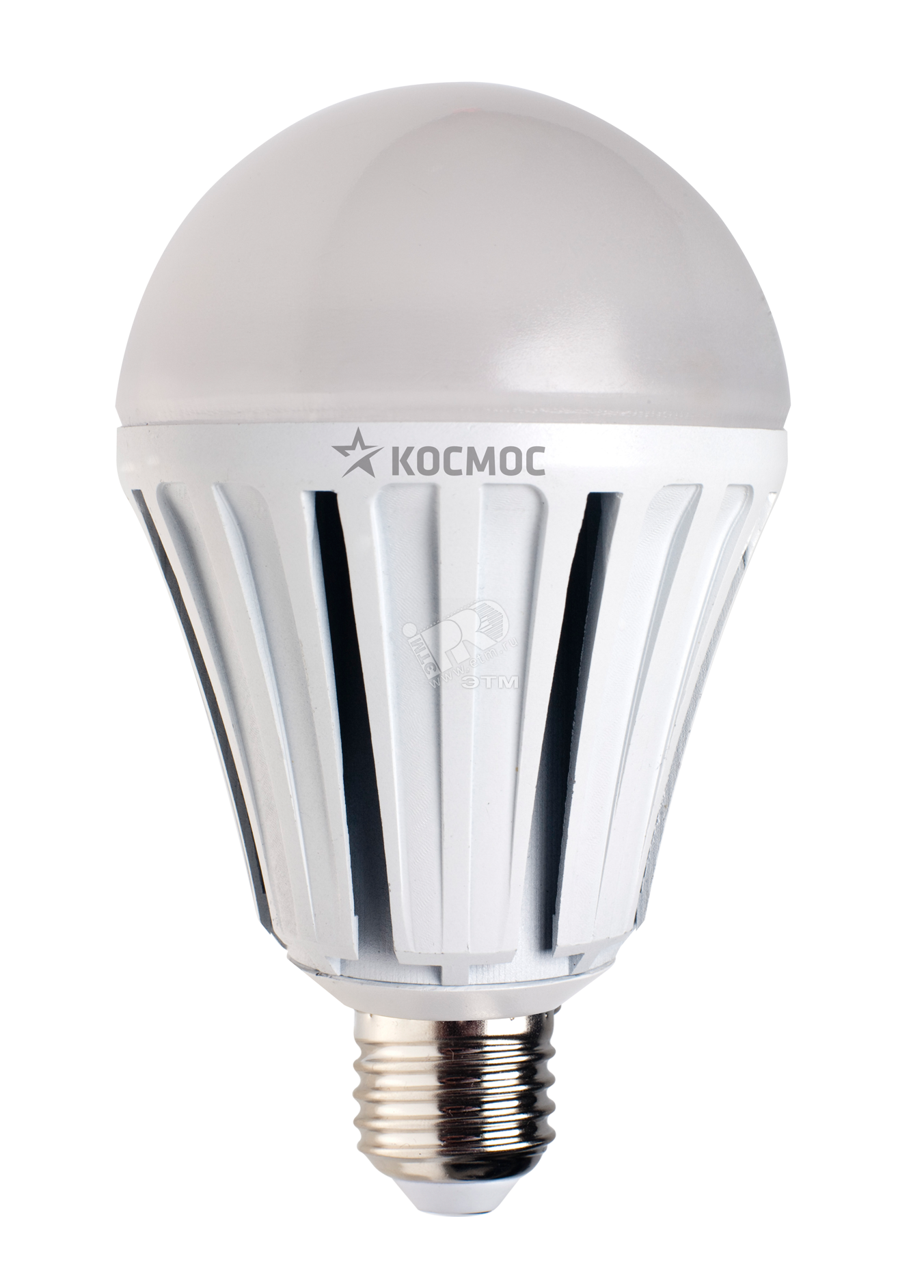 Лампа светодиодная LED 20Вт 230v Е27 D80х138 холодный А80 Космос ...