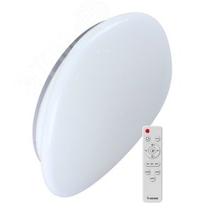 Изображение товара Светильник светодиодный ДБО-75 настенно-потолочный управляемый STONE 230В 3000-6500K 6000Лм 528x104мм (шт)