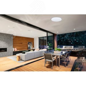 Светильник светодиодный ДБО-120 Вт настенно-потолочный управляемый GALAXY 230В 3000-6500K 9600Лм 560x85мм - фото 3