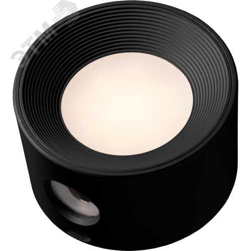 Фонарь-светильник аккумуляторный на магнитном шарнире 6Вт, 3,7В, 1500мАЧ, Li-ion 18650,  USB Type-C, черный - фото 4