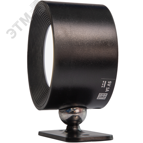 Фонарь-светильник аккумуляторный на магнитном шарнире 6Вт, 3,7В, 1500мАЧ, Li-ion 18650,  USB Type-C, черный - фото 9