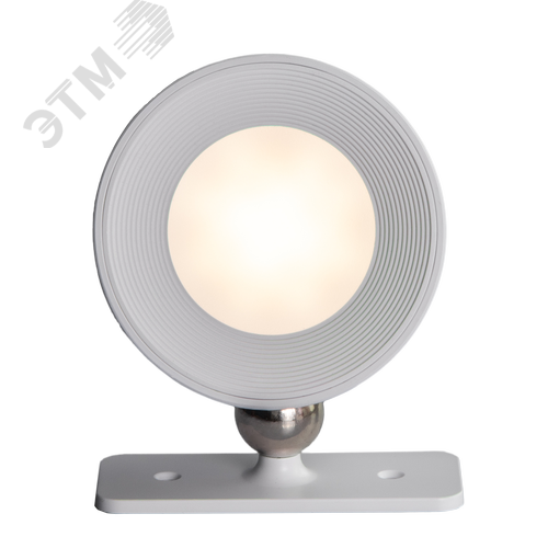 Фонарь-светильник аккумуляторный на магнитном шарнире 6Вт, 3,7В, 1500мАЧ, Li-ion 18650,  USB Type-C, белый - фото 2