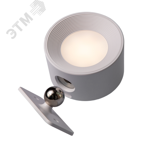 Фонарь-светильник аккумуляторный на магнитном шарнире 6Вт, 3,7В, 1500мАЧ, Li-ion 18650,  USB Type-C, белый - фото 4