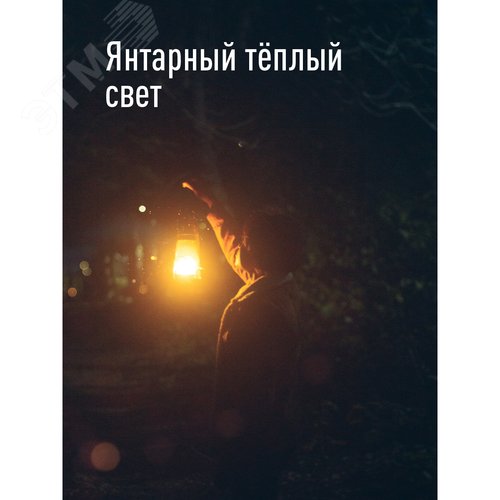 Фонарь кемпинговый походный с теплым светом аккумуляторный 10 Вт диммер Li-ion 18650 1200mAh USB - фото 3