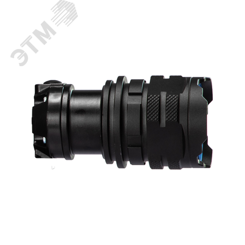 Фонарь налобный аккумуляторный 10Вт LED/ Laser LED/ Li-ion 18650 3x1200mAh/алюм./ USB Type-C - фото 3