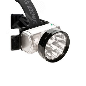 Фонарь налобный аккумуляторный, 10 LED, аккумулятор 3 АА, 140 Lm, 12 часов - фото 2