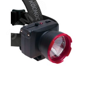 Фонарь налобный аккумуляторный, 1W, аккумулятор 4V 0,5Ah, 140Лм, 12 часов - фото 2