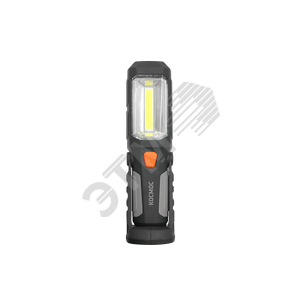 Фонарь-светильник , 5W COB LED + 1 W LED, 4 батарейки АА, 350Lm,