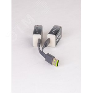 Аккумулятор крона Li-ion 9V 500мАч 2 шт в боксе - фото 2