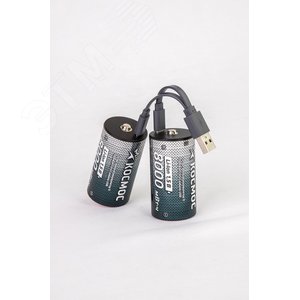 Аккумулятор D Li-ion 8000мАч 2 шт в блистере - фото 2