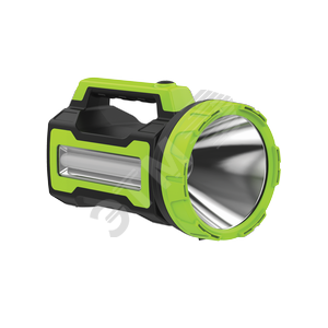 Фонарь-прожектор светодиодный аккумуляторный , LED 10вт+4вт, з/у 220/12в, usb выход