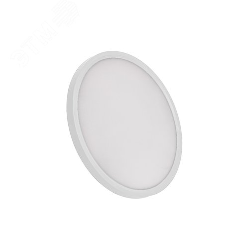 Светильник светодиодный ДБО-38 Вт настенно-потолочный SLIM WHITE 6500K 2700Лм 400x25мм - фото 1