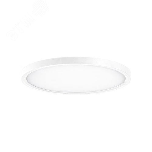 Светильник светодиодный ДБО-48 Вт настенно-потолочный SLIM WHITE 4500K 3480Лм 500x25мм - фото 3