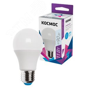 Лампа светодиодная LED 11Вт 220В Е27 D60х108 6500К дневной 880 лм A60 - фото 2