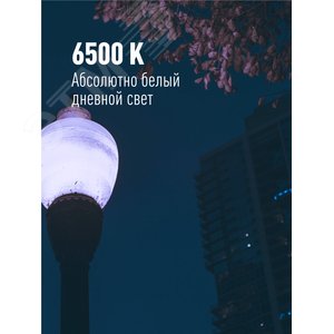 Лампа светодиодная LED 50Вт 220В Е27 D120х190 6500К дневной 4700 лм - фото 7