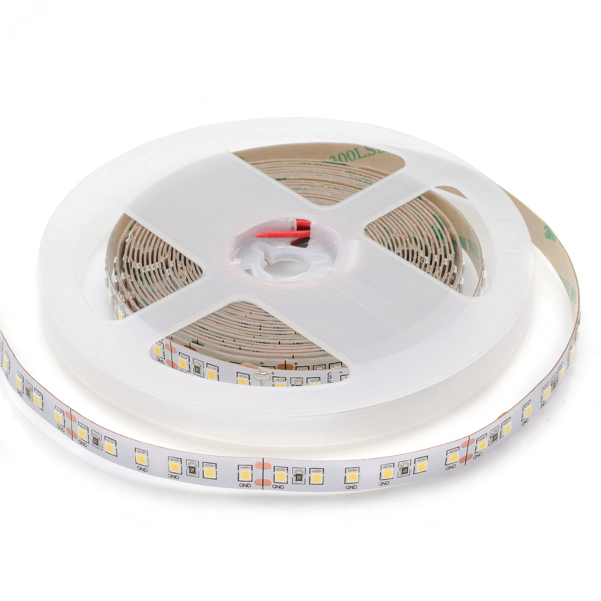 Изображение товара Светодиодная лента Apeyron 24В 16Вт/м IP20 4000К SMD 2835 120LED/м