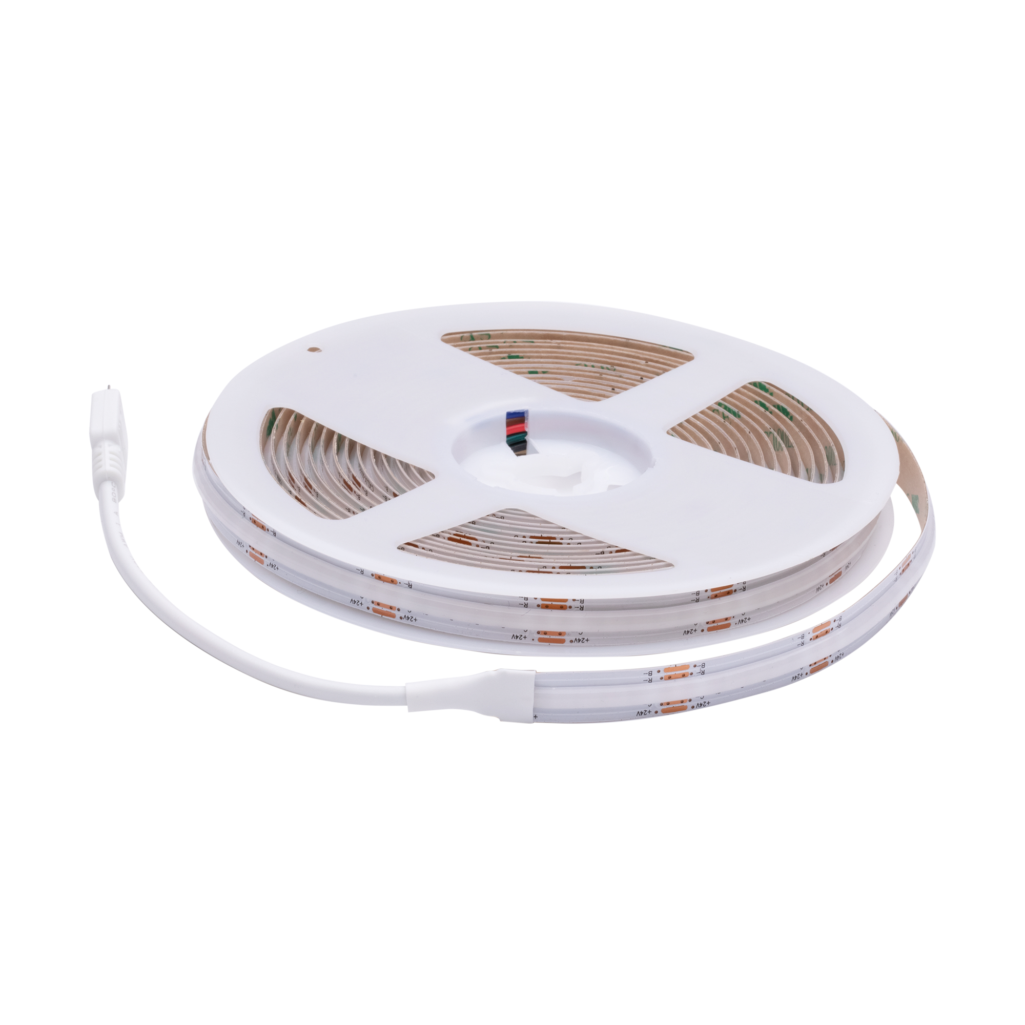 Лента светодиодная 12В 19,2 Вт/м 2200 лм/м IP20 6500К smd2835 240LED/м 5м
