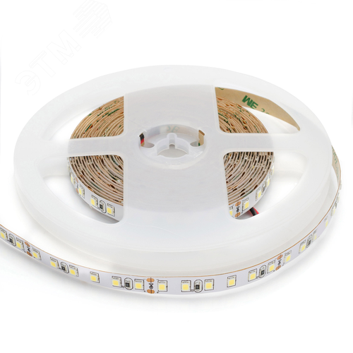 Изображение товара Лента светодиодная 24В 10 Вт/м IP20 3000К smd3528 120LED/м 900 Лм/м 5м (шт)