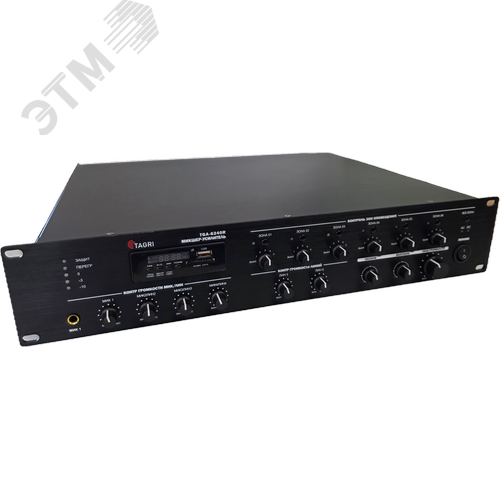 Изображение товара Микшер- усилитель TAGRI TGA-6240R (шт)