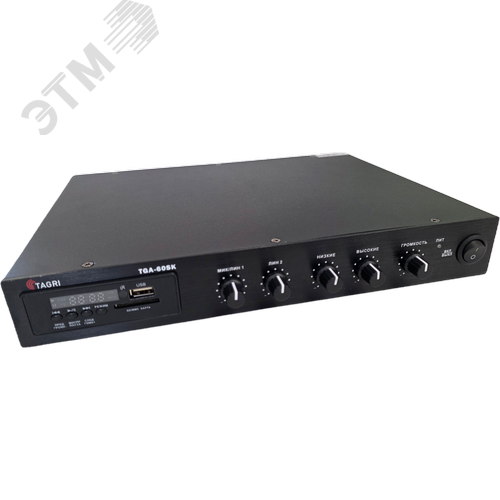 Изображение товара Микшер- усилитель TAGRI TGA-60SK (шт)