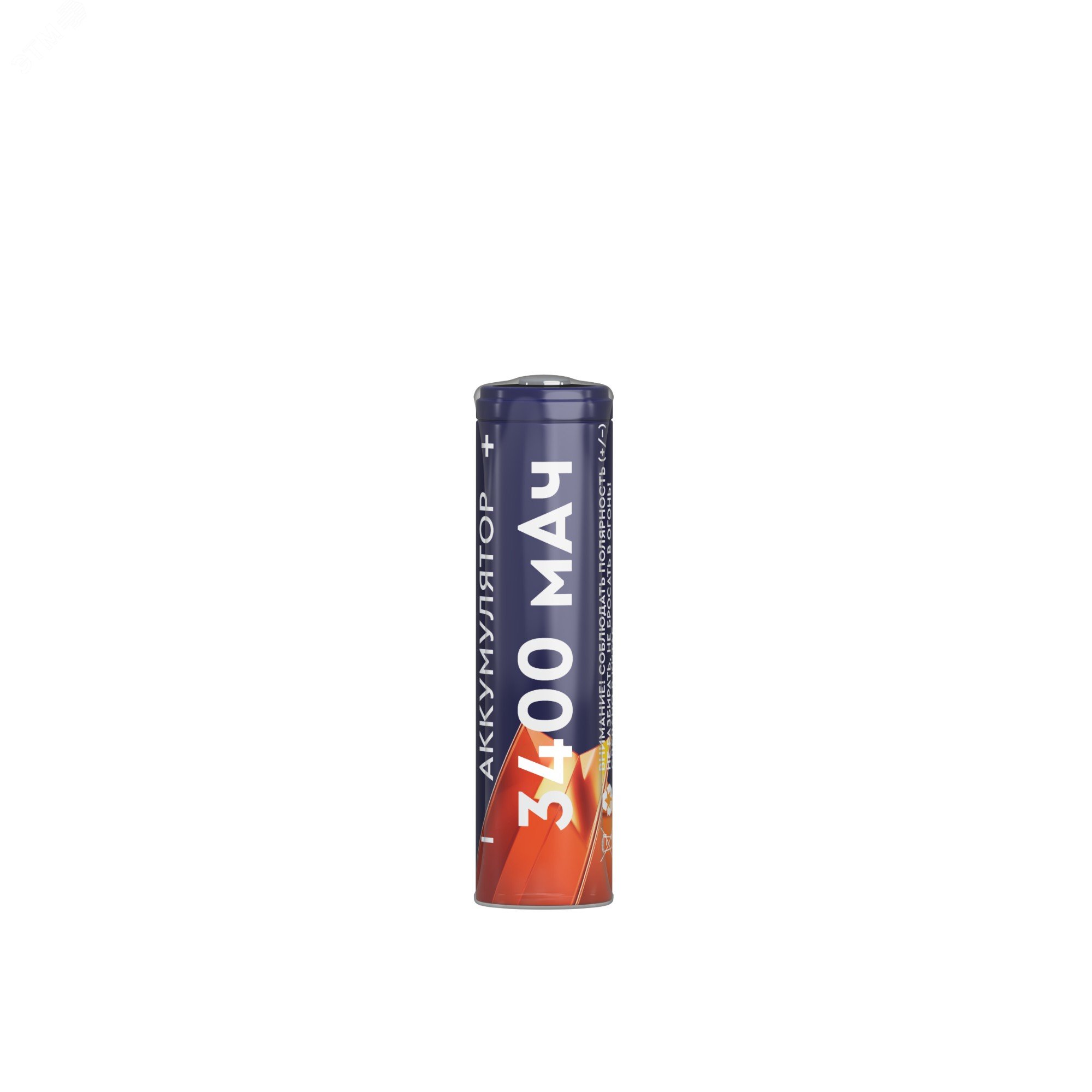 Изображение товара Аккумуляторы перезаряжаемые СТАРТ INR18650 3400mAh 1 штука в шринке (упак) Изображение товара Аккумуляторы перезаряжаемые СТАРТ INR18650 3400mAh 1 штука в шринке (упак)