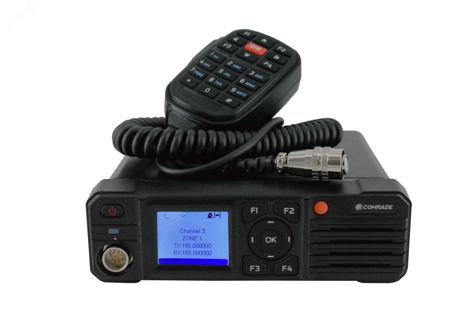 Изображение товара Радиостанция DMR цифровая автомобильная DMR UHF 400-470 45Вт IP54 (шт) Изображение товара Радиостанция DMR цифровая автомобильная DMR UHF 400-470 45Вт IP54 (шт)