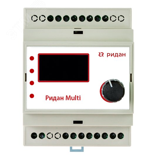 Изображение товара Терморегулятор Ридан Multi на DIN-рейку с датчиком температуры