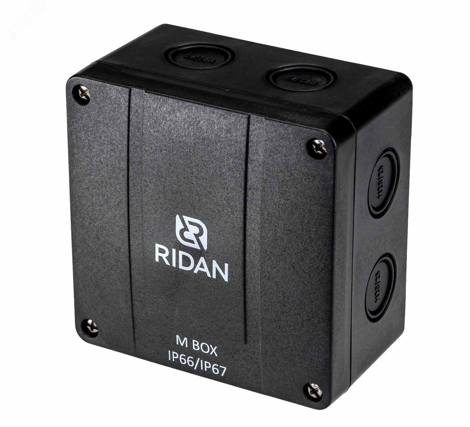 Изображение товара Коробка распределительная RIDAN M BOX 110x110x67, IP67, черная (шт) Изображение товара Коробка распределительная RIDAN M BOX 110x110x67, IP67, черная (шт)