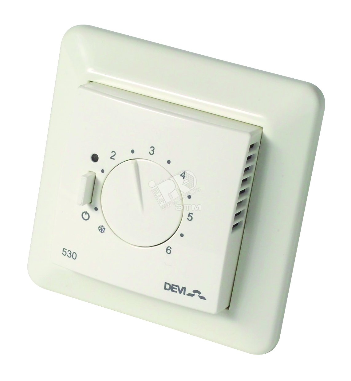 Терморегулятор электронный DEVIreg 530 16А  для теплого пола 140F1030 ДЕВИ (DEVI)