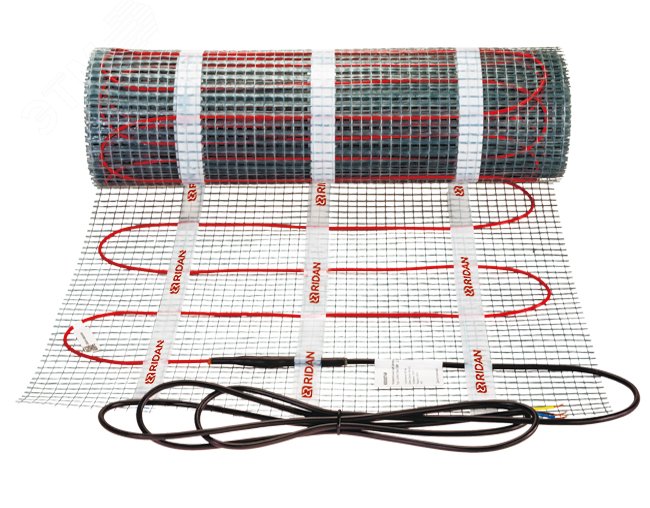 Изображение товара Нагревательный мат Ridan Comfort Mat-150 225 Вт 1,5 кв.м для пола