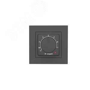 Терморегулятор с датчиком пола Ридан Twist черный 16А 21RT0102R ДЕВИ (DEVI)