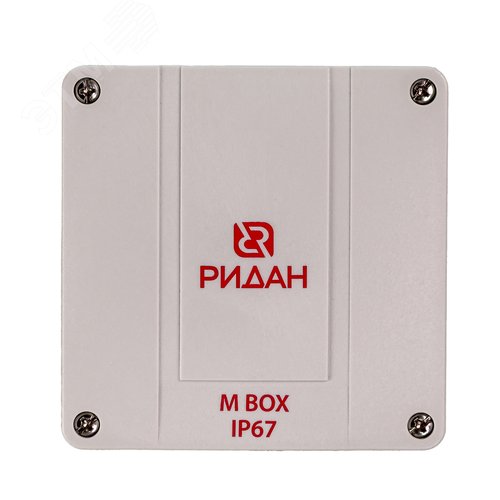 Изображение товара Коробка распределительная RIDAN M BOX 110x110x67, IP67, серая (шт)