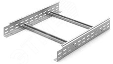 Изображение товара Лестничный лоток замковый Сендзимир 500х80х3000 из стали цинкованный