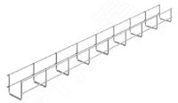 Изображение товара Проволочный лоток 70х50х3000 гальваническое цинкование для кабельных трасс