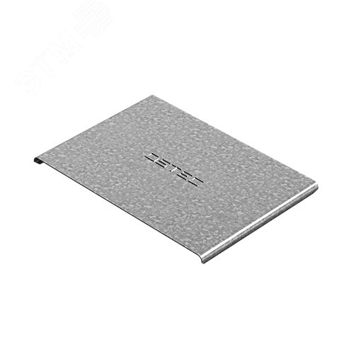 Изображение товара Крышка к повороту вертикальному вниз к лотку 200х50, толщина 1,0 мм, Сендзимир цинк (шт)